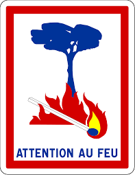 Panneau routier d'indication de risques d'incendie en France — Wikipédia